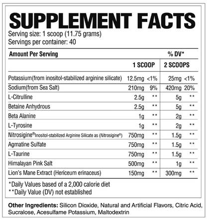 RAW NUTRITION Pump